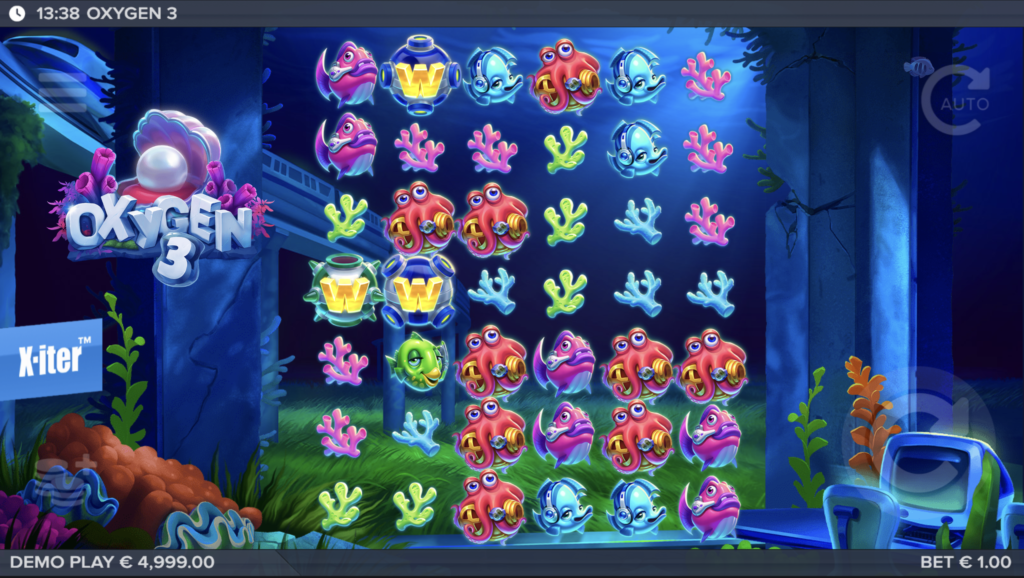 Oxygen 3 - bonus buy slot.